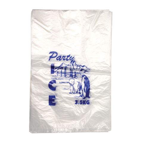 ICE BAGS 3.5KG PRINTED 305MM X 455MM (500)