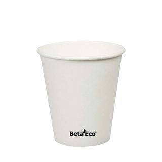 BETA ECO 12OZ SW WHITE COFFEE CUP (1000) 80MM