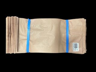 2 BOTTLE BAG BROWN 380X160X75 (500)