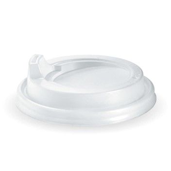 90mm Large White PS Sipper BioCup Lid  (SLV50) 20