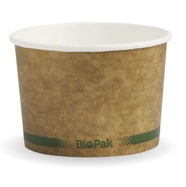 250ML/8OZ BIOPLASTIC PAPER BIO BOWL (SLV50) 20