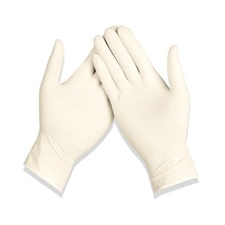 LATEX P/F GLOVE LARGE
