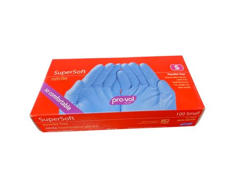 NITRILE BLUE GLOVE SMALL (100)