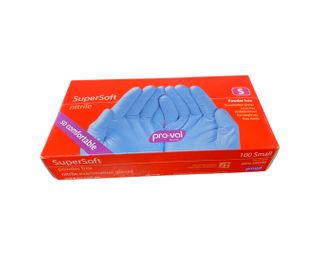 NITRILE BLUE GLOVE SMALL (100)