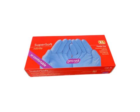 NITRILE BLUE GLOVE XL (100)