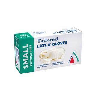 LATEX P/F GLOVE SMALL