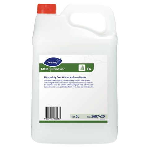 DIVERFLOOR FLOOR CLEANER 5LT (ctn)