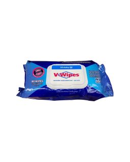 V WIPES FLAT PACK 80