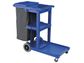 BLUE JANITOR CART