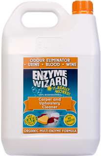 ENZYME WIZARD CARPET & UPHOLSTERY CLEANER 5L