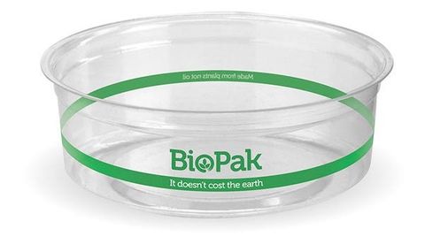 240ML CLEAR BIO BOWL (SLV50)