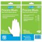 PROCESS BLUES RUBBER GLOVES PAIR SIZE 9-9.5