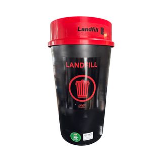 RECYCLING STATION KIT RED - LANDFILL