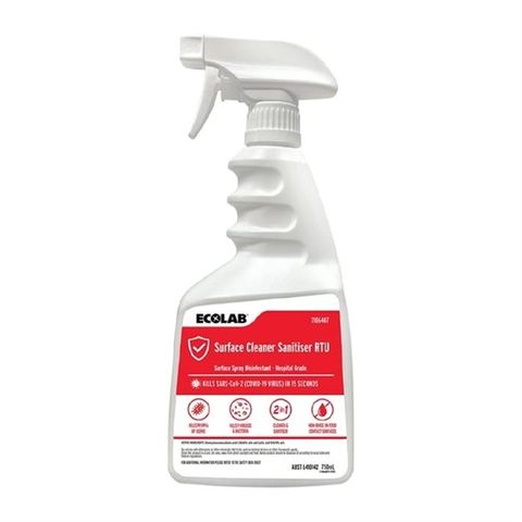 SURFACE CLEANER SANITISER RTU 750ML