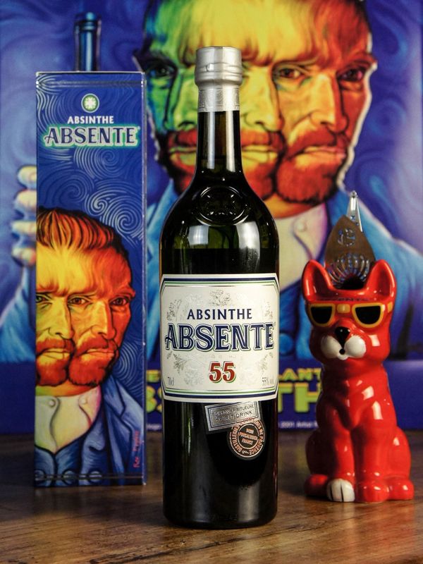 absinthe bottle poster