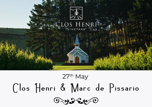 Clos Henri Marc de Passorio evening Clos Henri Marc de Passorio evening