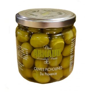 Arnaud Pitcholines Green Olives 150g