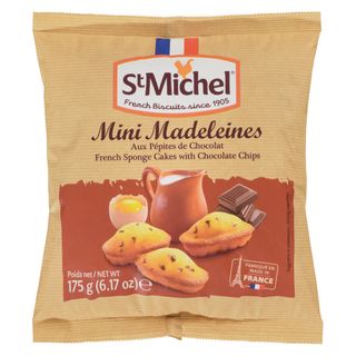 St Michel Madeleines Choco Chips Bag 175g