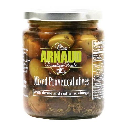 Arnaud Mixed Provencal Olives with Thyme 150g