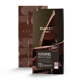 Tablette de chocolat Noir 72 % Orange Confit /u.
