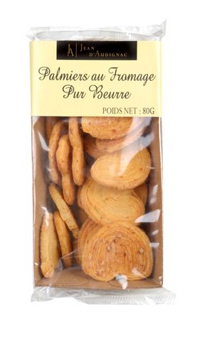 Gourmet de Paris Cheese Palm Cakes with Pure Butter 80g