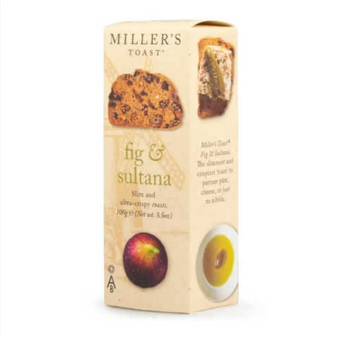 Miller's Toast Fig & Sultana 100g