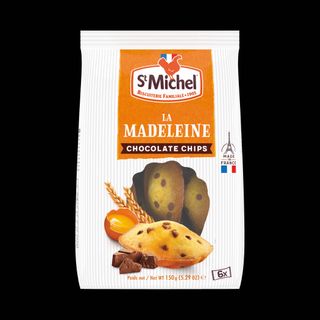 St Michel Madeleine Choco Chips 150g Individual Wrap