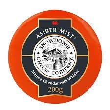 Snowdonia Cheddar Amber Mist / Whisky 200g