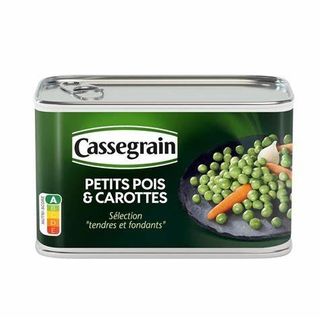 Cassegrain Petit Pois Carottes 265g