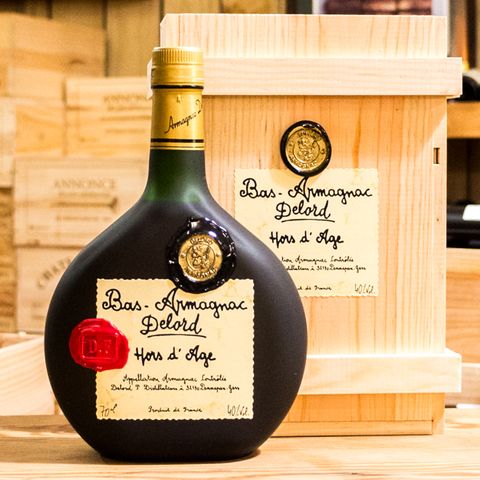 Bas Armagnac Hors d'Age 700ml (wooden box)