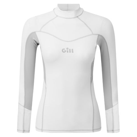 Pro Rash Vest L/Sleeve Women's White 12