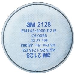 Particulate Filter 2128, P2, with Nuisance Level Organic Vapor/Acid Gas Relief
