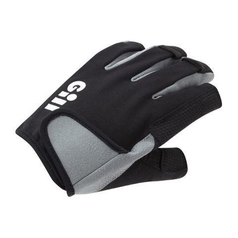 Deckhand Gloves - Short Finger Black M