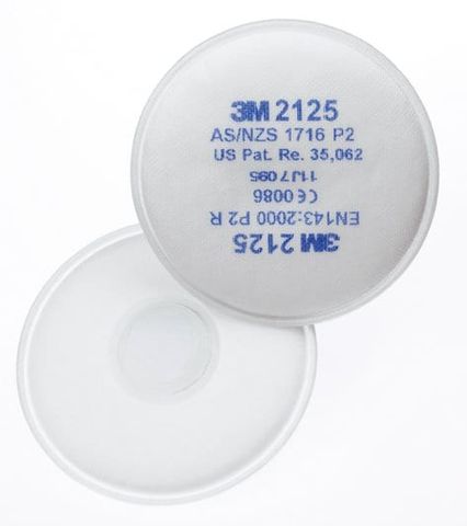 Particulate Filter 2125, P2, 1 Pair Filter/Pack
