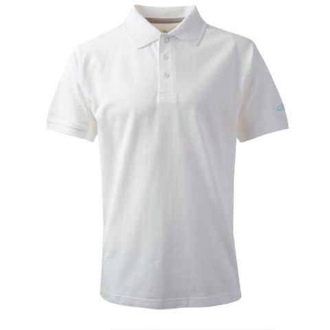 Men's Polo Shirt White L