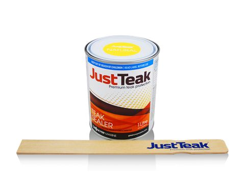 Justteak Sealer ClearTone 1L & Stirrer
