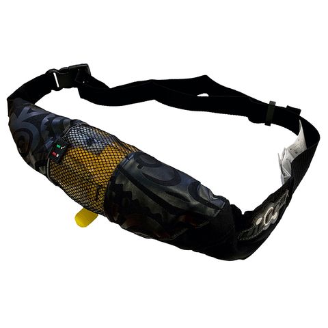 Compact Waistbag Inflatable Ultra L150 Black