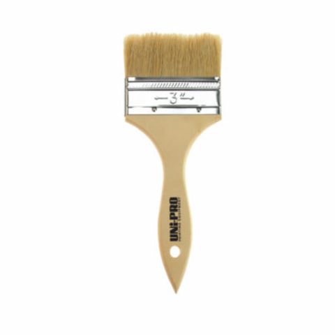 UNi-PRO Chip Brush Unpainted Handle Natural Bristle 75mm