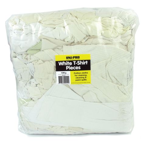 UNi-PRO Painters White Rags 10kg