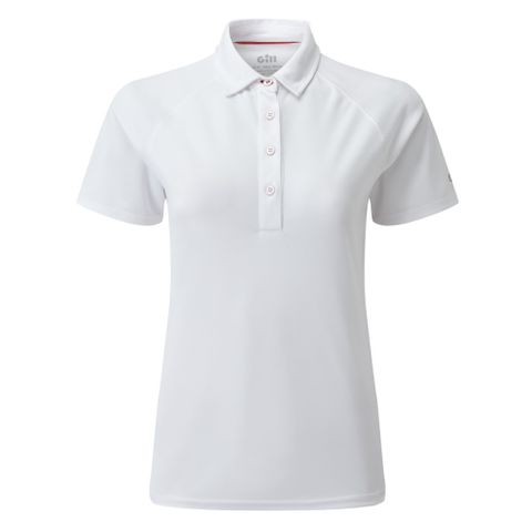 Women's UV Tec Polo White 10