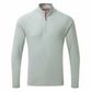 Men's UV Tec Long Sleeve Zip Tee Medium Grey L