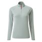 Women's UV Tec Long Sleeve Zip Tee Medium Grey 14