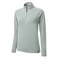 Women's UV Tec Long Sleeve Zip Tee Medium Grey 14