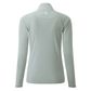 Women's UV Tec Long Sleeve Zip Tee Medium Grey 14