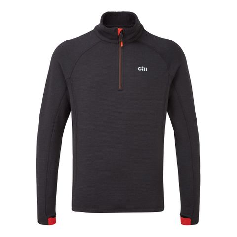 OS Thermal Zip Neck Graphite XXL