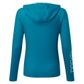 Womens Xpel Tec Hoodie Pool Blue 16