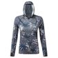 Womens Xpel Tec Hoodie Palm Print 16