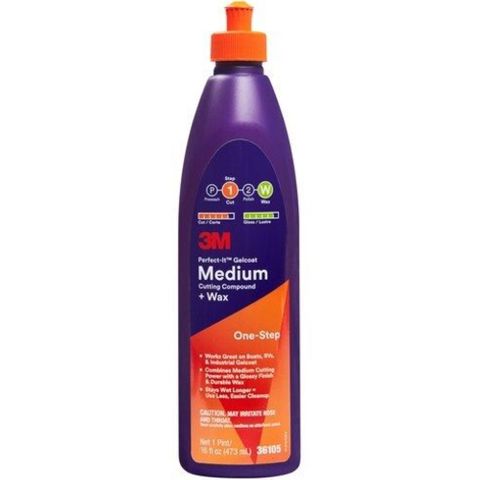 36105 Perfect-It Medium Cut Compound & Wax 473mL