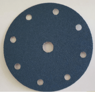 Blue Sanding Disc BW184 150mm Velcro 8-Hole