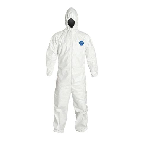 CY025 Coverall Tyvek  Zip Front X/L